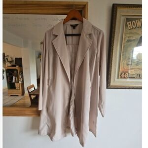Simply Vera Vera Wang Light Tan Trench Coat